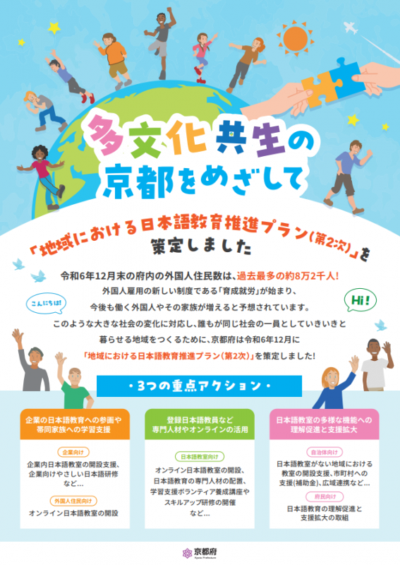 地域日本語プランチラシ