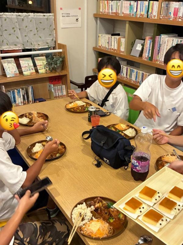 子ども食堂の様子