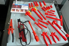 展示されていた前縁工具