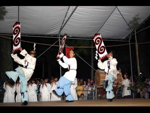 大住隼人舞 京田辺市 天津神社(18:30~) ※)お茶の京都DMOより