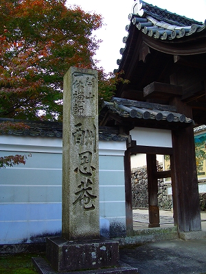 一休寺の紅葉の写真5