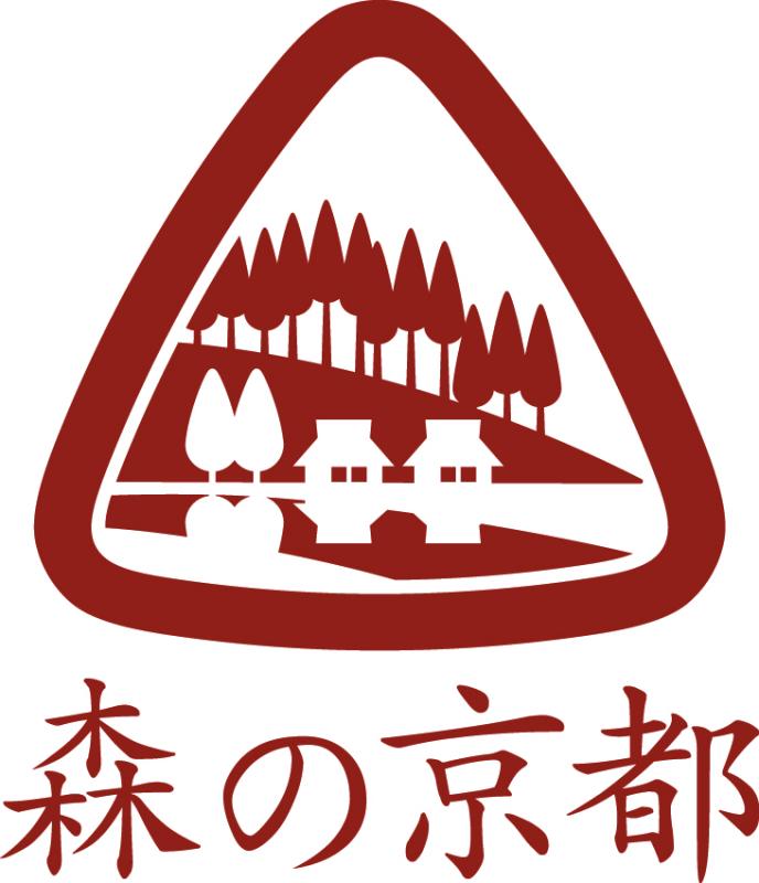 森の京都ロゴ（茶色）