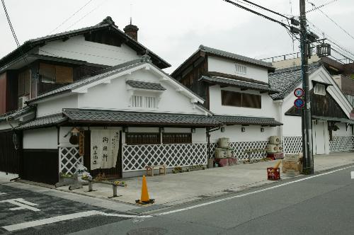 亀岡園部線の町並み