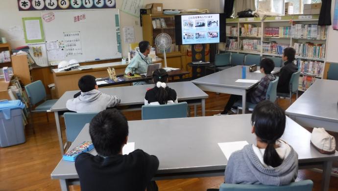 下山小学校授業風景