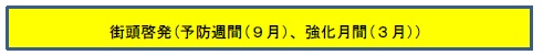 街頭啓発を実施