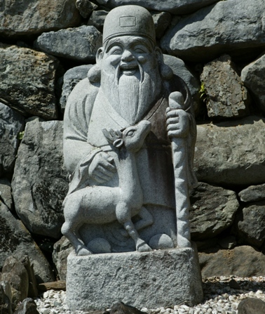 極楽寺の寿老人