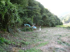 耕作されなくなった農地の復旧