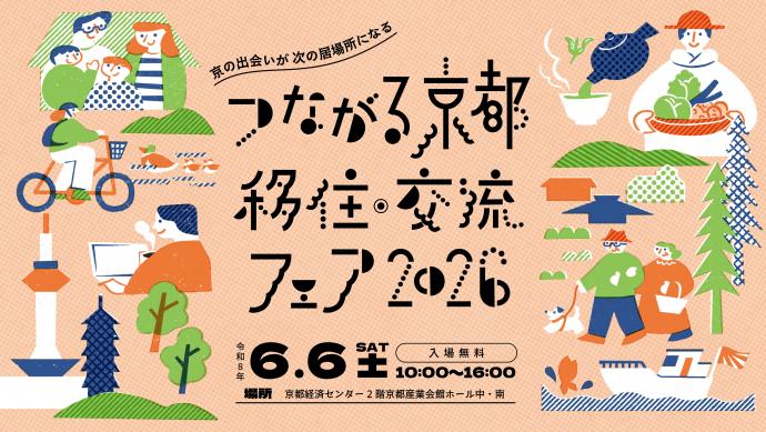 つながる京都移住・交流フェア2026バナー