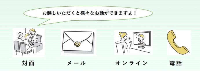 相談方法についてのイメージ画像