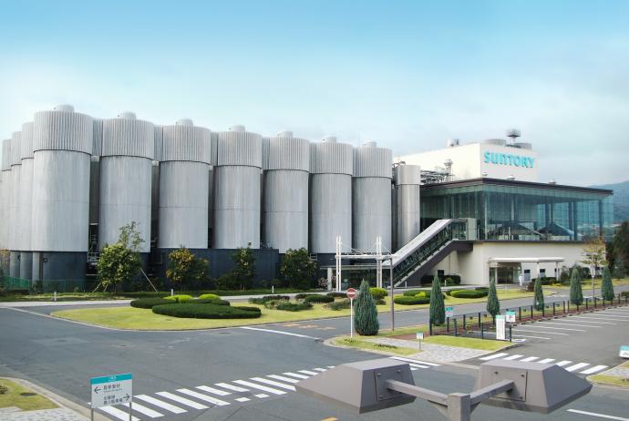 サントリー株式会社京都工場の全景風景
