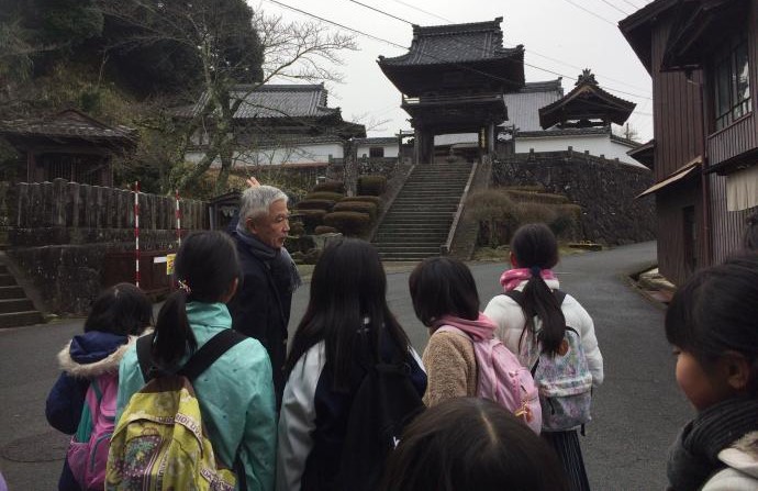 ちりめん街道見学