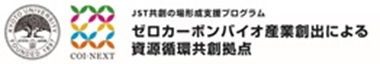 ゼロカーボンバイオ産業創出による資源循環共創拠点