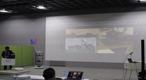 ロボット共生カフェプセミナー「仮想空間を用いたロボット導入シミュレーションによる現場効率化」（2023年3月）