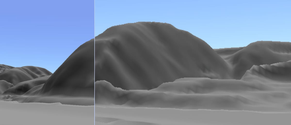 図18と図19の合成画像（図19部分は少し拡大）