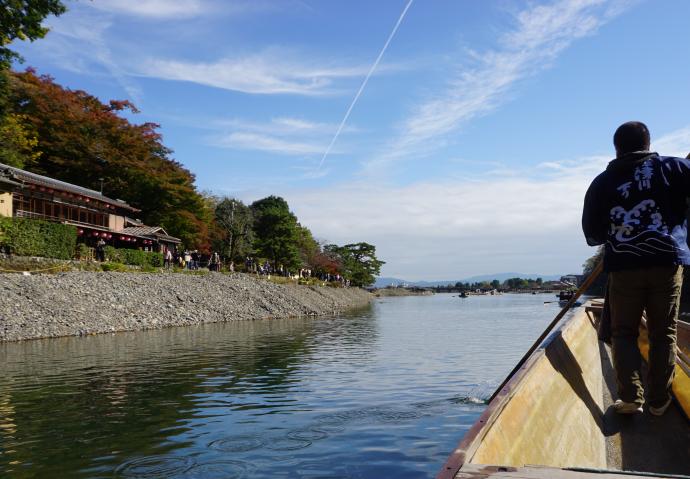 着船場が見えてきた