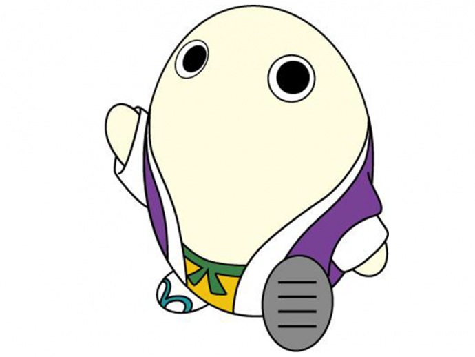 まゆまろ（歩く）