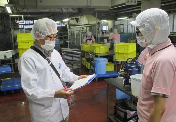 食品衛生推進員の活動の様子1