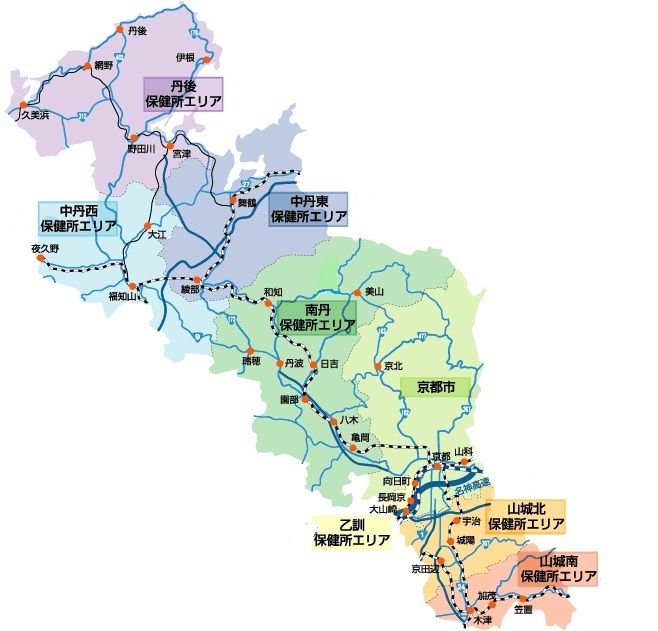 京都府地図