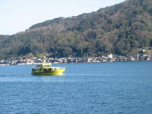 遊覧船による伊根湾めぐり