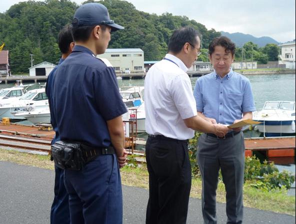 船舶乗り揚げ事故防止啓発活動2