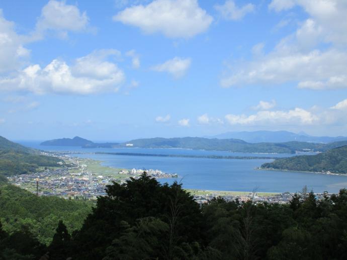 林道からの景色（大内線・天橋立）