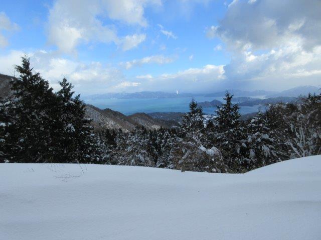 角突山線の冬