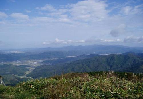 大江山連峰からの展望