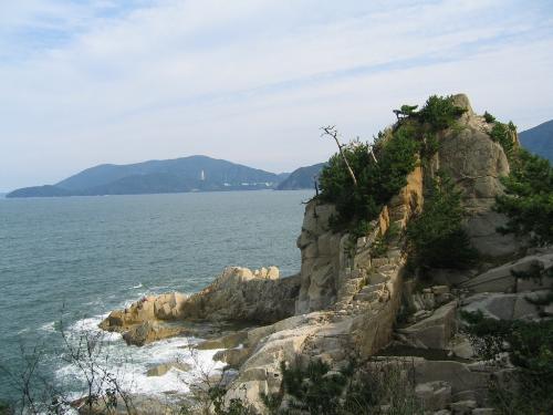奈具海岸の巨岩