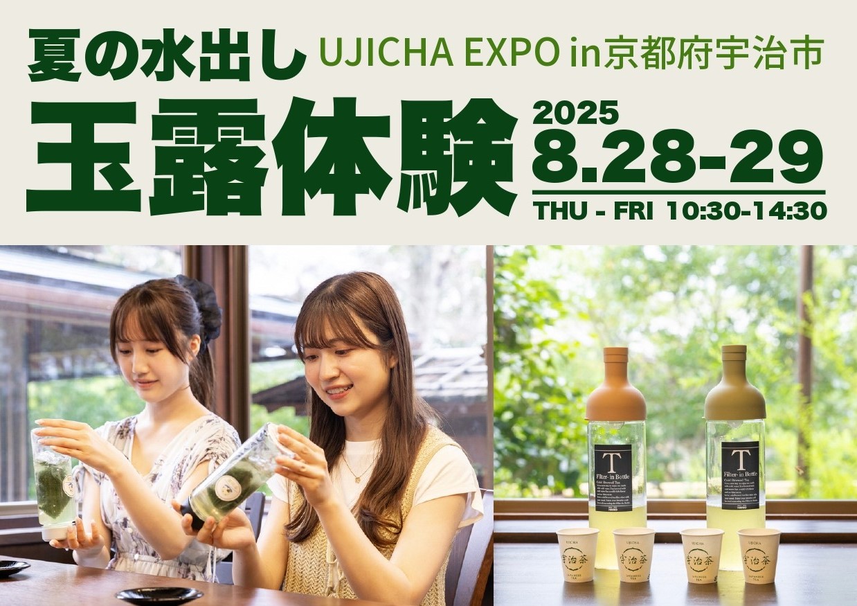 夏の水出し玉露体験