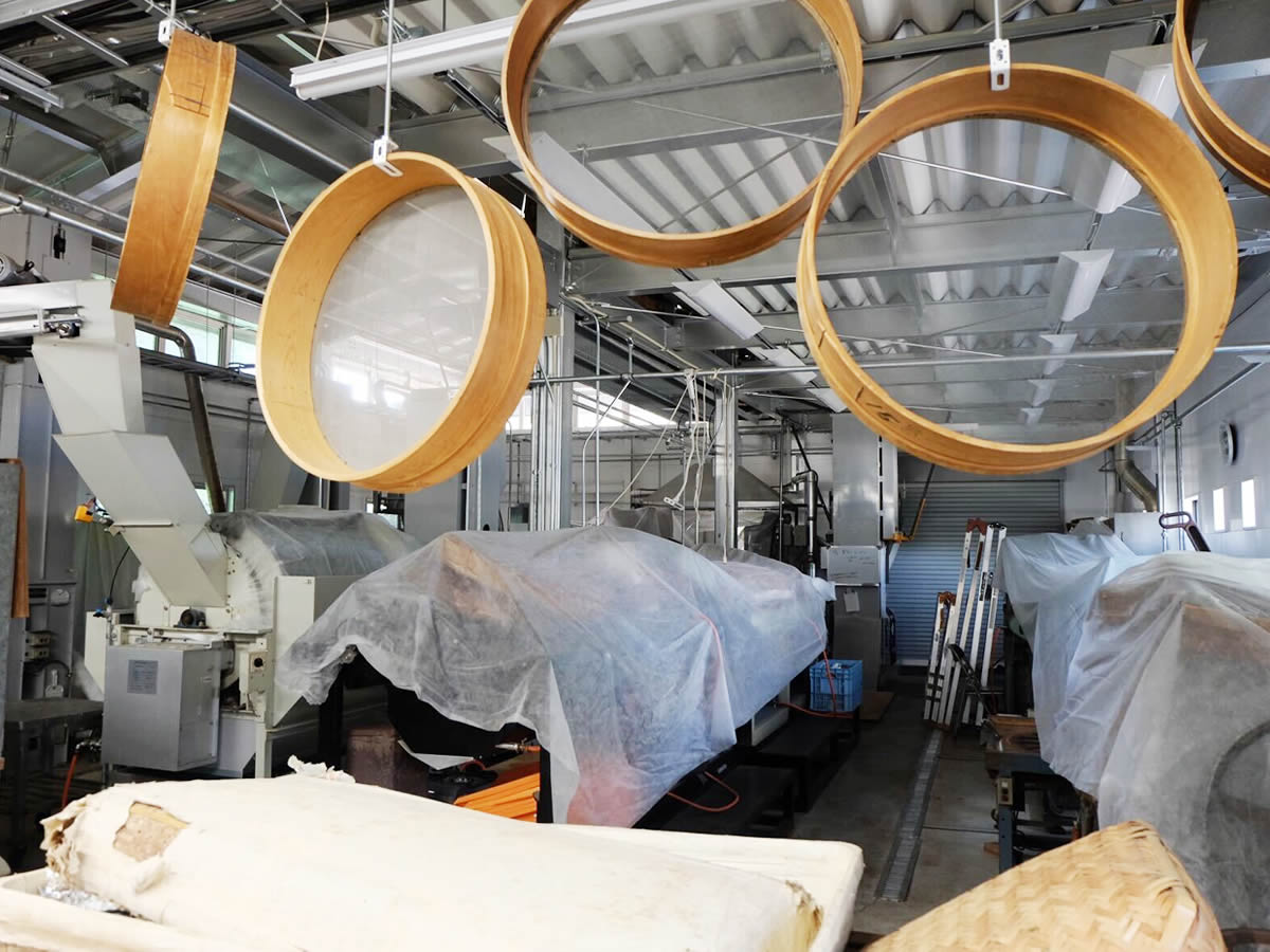 山下新壽園の製茶場