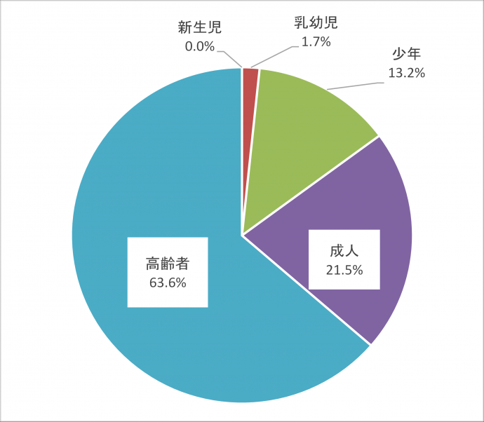 熱中症搬送6(年齢)