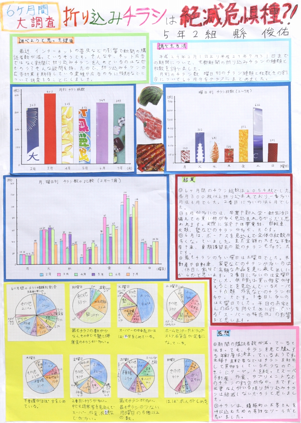 6ヶ月間大調査 折り込みチラシは絶滅危惧種?!