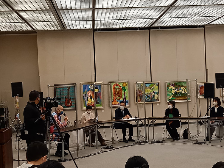 京都とっておきの芸術祭の「表彰式」「西脇知事と行き活きトーク」を開催!