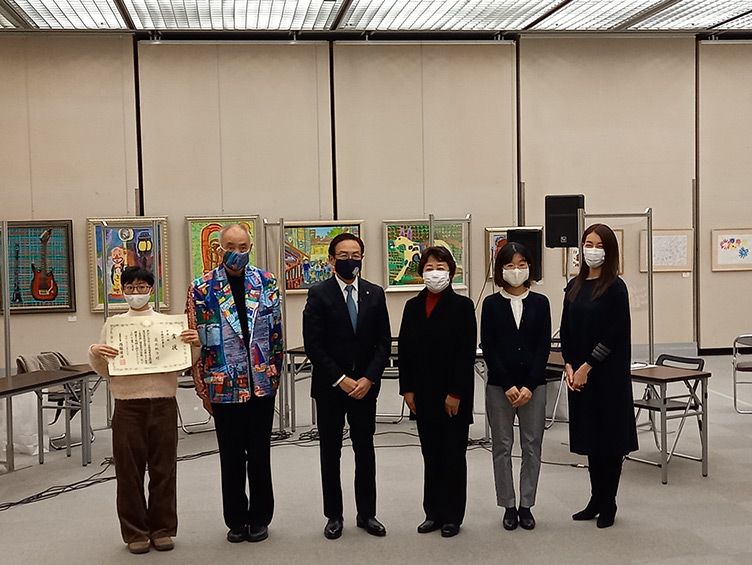 京都とっておきの芸術祭の「表彰式」「西脇知事と行き活きトーク」を開催！