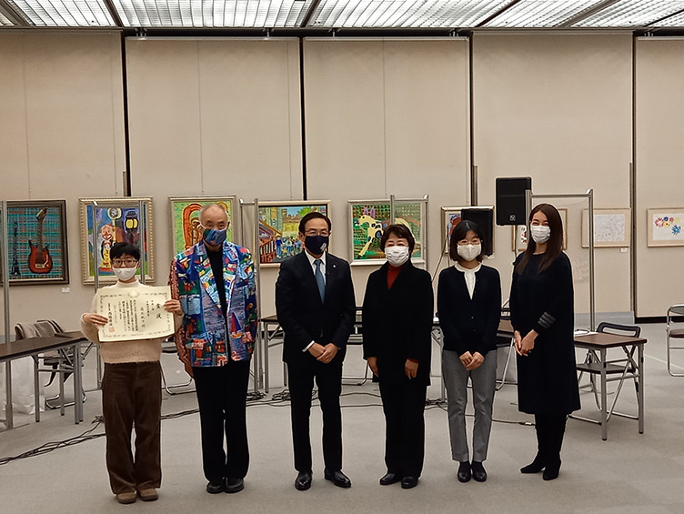京都とっておきの芸術祭の「表彰式」「西脇知事と行き活きトーク」を開催!