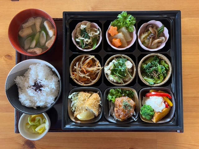 鹿背山定食