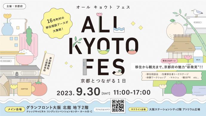 京都府公式移住・定住情報サイト「今日と明日」におけるイベントページ（外部リンク）