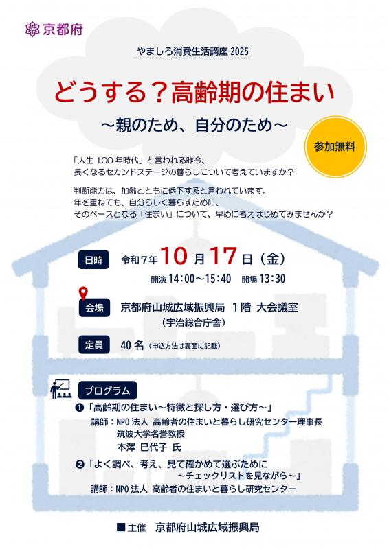 どうする高齢期の住まい1